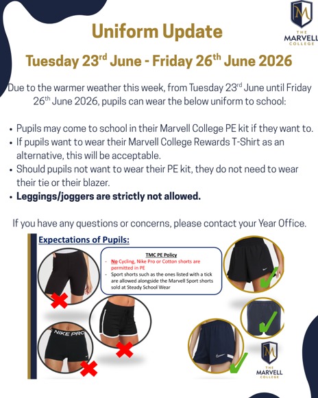 Uniform Update Tuesday 23rd June   Friday 26th June 2026 (3)